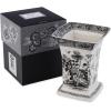 imageSpode Heritage India Square Vase  875quot Porcelain Decorative Vase with 1815 Archive Pattern Black ampamp White Classic Farmhouse Accent  Collectible Centerpiece in Gift Box