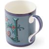 imageSpode Kit Kemp 12oz Mug in Fine China W Initial  Custom Coffee Cup for Hot Beverages Personalized Gift Idea for Her Him Friends Coffee Lovers  Stylish Letter Mug for Daily Use Dishwasher SafeLetter H