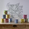 imageSpode Kit Kemp 12oz Mug in Fine China W Initial  Custom Coffee Cup for Hot Beverages Personalized Gift Idea for Her Him Friends Coffee Lovers  Stylish Letter Mug for Daily Use Dishwasher SafeLetter L