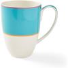 imageSpode Kit Kemp 17oz Mug  Calypso Turquoise Coffee ampamp Tea Mug  Set of 4  Made from Porcelain  Dishwasher and Microwave Safe  Vibrant Dinnerware Ideal for SummerTurquoise