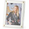 imageSpode Kit Kemp 4x6 Photo Frame  Cabochon Design  Silverplate with Velvet Backing  Elegant Tabletop Decor  Perfect for Showcasing Cherished Memories  Ideal for Home Dcor ampamp GiftingSilver