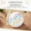 imageSpode Kit Kemp Christmas Ornament  Doodles Cruising Bauble Porcelain Handcrafted Festive Charm Unique Holiday Ornaments with Whimsical Design Collectible Keepsake Holiday Decoration for GiftingRik Rak