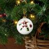 imageSpode Kit Kemp Christmas Ornament  Doodles Cruising Bauble Porcelain Handcrafted Festive Charm Unique Holiday Ornaments with Whimsical Design Collectible Keepsake Holiday Decoration for GiftingBest in Snow
