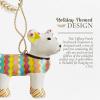 imageSpode Kit Kemp Christmas Ornament  Tiffany Pooch  3quot  Porcelain  Handcrafted Festive Charm  Perfect for Holiday Decorating  Collectible Keepsake for Years to ComeDog