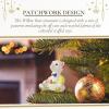imageSpode Kit Kemp Christmas Ornament  Tiffany Pooch  3quot  Porcelain  Handcrafted Festive Charm  Perfect for Holiday Decorating  Collectible Keepsake for Years to ComeBear