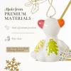 imageSpode Kit Kemp Christmas Ornament  Tiffany Pooch  3quot  Porcelain  Handcrafted Festive Charm  Perfect for Holiday Decorating  Collectible Keepsake for Years to ComeBear