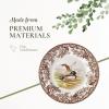 imageSpode Woodland Pheasant 9Inch Soup Bowl  Large Earthenware Bowl with Turkey Motif ampamp Flowers Border Thanksgiving Dinnerware Microwave and Dishwasher Safe  Ideal for Soup Salad PastaMallard