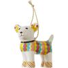 imageSpode Kit Kemp Christmas Ornament  Tiffany Pooch  3quot  Porcelain  Handcrafted Festive Charm  Perfect for Holiday Decorating  Collectible Keepsake for Years to ComeDog