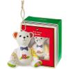imageSpode Kit Kemp Christmas Ornament  Tiffany Pooch  3quot  Porcelain  Handcrafted Festive Charm  Perfect for Holiday Decorating  Collectible Keepsake for Years to ComeBear