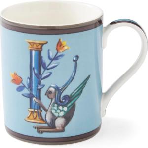 imageSpode Kit Kemp 12oz Mug in Fine China W Initial  Custom Coffee Cup for Hot Beverages Personalized Gift Idea for Her Him Friends Coffee Lovers  Stylish Letter Mug for Daily Use Dishwasher SafeLetter I