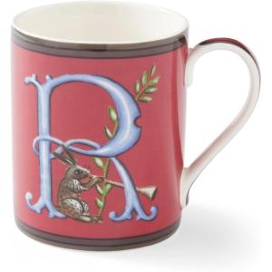 imageSpode Kit Kemp 12oz Mug in Fine China W Initial  Custom Coffee Cup for Hot Beverages Personalized Gift Idea for Her Him Friends Coffee Lovers  Stylish Letter Mug for Daily Use Dishwasher SafeLetter R