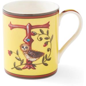 imageSpode Kit Kemp 12oz Mug in Fine China W Initial  Custom Coffee Cup for Hot Beverages Personalized Gift Idea for Her Him Friends Coffee Lovers  Stylish Letter Mug for Daily Use Dishwasher SafeLetter T