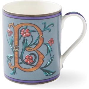 imageSpode Kit Kemp 12oz Mug in Fine China W Initial  Custom Coffee Cup for Hot Beverages Personalized Gift Idea for Her Him Friends Coffee Lovers  Stylish Letter Mug for Daily Use Dishwasher SafeLetter B