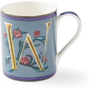 imageSpode Kit Kemp 12oz Mug in Fine China W Initial  Custom Coffee Cup for Hot Beverages Personalized Gift Idea for Her Him Friends Coffee Lovers  Stylish Letter Mug for Daily Use Dishwasher SafeLetter W