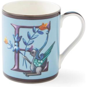 imageSpode Kit Kemp 12oz Mug in Fine China W Initial  Custom Coffee Cup for Hot Beverages Personalized Gift Idea for Her Him Friends Coffee Lovers  Stylish Letter Mug for Daily Use Dishwasher SafeLetter E
