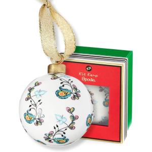 imageSpode Kit Kemp Christmas Ornament  Doodles Cruising Bauble Porcelain Handcrafted Festive Charm Unique Holiday Ornaments with Whimsical Design Collectible Keepsake Holiday Decoration for GiftingPsycho Sprig