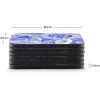 imagePimpernel Blue Room Sunflower Coasters  Set of 6 Square Cork Backed Drink Coasters with Botanical Motif  Heat ampamp Stain Resistant Surface Protectors for Blue Table Decor or Floral Inspired Settings1 H x 4 L x 4 W