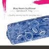 imagePimpernel Blue Room Sunflower Large Handled Tray  Rectangular Melamine Serving Tray with Blue Botanical Design ampamp Side Handles  Dishwasher Safe Platter for Snacks Drinks or Decorative Table DisplaySmall