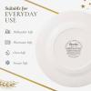 imageSpode Christmas Tree 12Piece Dinnerware Set Service for 4  Made in the UK New and Improved Fine Earthenware Holiday Dinner Set  Microwave ampamp Dishwasher Safe