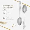 imageSpode Christmas Tree Cocktail Forks Set of 6  68Inch Appetizer and Dessert Forks 1810 Stainless Steel Flatware Salad Forks for Christmas Appetizers ampamp Small Plates Holiday Table SettingsSpoon
