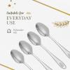 imageSpode Christmas Tree Collection 20Piece Stainless Steel Flatware Set  Holiday Cutlery Set  Dishwasher Safe Silverware  4 Dinner Forks Salad Forks Dinner Knives Tablespoons Teaspoons