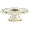 imageSpode Christmas Tree Gold Cake Stand  11quot Holiday Cake Plate for Cupcakes Cookies and Desserts  Porcelain Serving Dish with 22K Gold Accents Dishwasher Safe Christmas Tableware