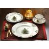 imageSpode Christmas Tree Gold Salad Plate Set of 4  8Inch Porcelain Dinner ampamp Appetizer Plate Christmas Dinnerware Microwave ampamp Dishwasher Safe Festive Collectible Seasonal Dining PlateChristmas Tree Gold Teacup and Saucer