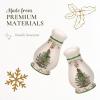imageSpode Christmas Tree Gold Salad Plate Set of 4  8Inch Porcelain Dinner ampamp Appetizer Plate Christmas Dinnerware Microwave ampamp Dishwasher Safe Festive Collectible Seasonal Dining PlateChristmas Tree Gold Salt and Pepper Set