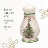 imageSpode Christmas Tree Gold Salad Plate Set of 4  8Inch Porcelain Dinner ampamp Appetizer Plate Christmas Dinnerware Microwave ampamp Dishwasher Safe Festive Collectible Seasonal Dining PlateChristmas Tree Gold Salt and Pepper Set