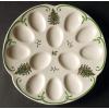 imageSpode Christmas Tree Platter  14Inch TreeShaped Serving Plate Fine Earthenware Holiday Tableware  Festive Party Server Seasonal Decor ampamp Collectible Gift  Christmas DinnerwareChristmas Tree Devilled Egg Dish