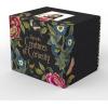 imageSpode Creatures of Curiosity 12oz Fine China Mug White Floral Pattern  Porcelain Tea ampamp Coffee Cup with 22ct Gold Handle and Rim  Elegant Vintage Inspired Drinkware Boxed for GiftingBlack Floral