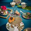 imageSpode Creatures of Curiosity Collection 3Tier Cake Stand Made of Fine China Dessert Stand Tiered Serving Trays with 3 Motifs Party Serving Trays for Fruit ampamp Pastry