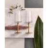 imageSpode Creatures of Curiosity Collection Gold Stem Wine Glasses Set of 2 Long Stem Ros Red and White Wine Glass 12Ounce Cup Glass Stemware with Gift Box