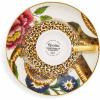 imageSpode Creatures of Curiosity Coupe Teacup ampamp Saucer Set Leopard Print  67oz Fine China Tableware with HandPainted 22ct Gold Rim ampamp Handle for Afternoon Tea Gifting or Display UseLeopard