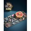 imageSpode Creatures of Curiosity Rectangular Serving Tray  Dark Floral Birch Veneer with Melamine Finish  Food Safe Decorative Serveware with Victorian Style Accents for Parties ampamp Picnics 125quot x 6quotDark Floral