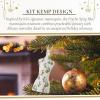 imageSpode Kit Kemp Christmas Ornament  Calypso Mannequin Porcelain Handcrafted Festive Charm Unique Holiday Ornaments with Whimsical Design Collectible Keepsake Holiday Decoration for GiftingPsycho Sprig