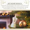 imageSpode Kit Kemp Christmas Ornament  Calypso Mannequin Porcelain Handcrafted Festive Charm Unique Holiday Ornaments with Whimsical Design Collectible Keepsake Holiday Decoration for GiftingMutlicolor