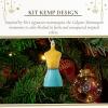 imageSpode Kit Kemp Christmas Ornament  Calypso Mannequin Porcelain Handcrafted Festive Charm Unique Holiday Ornaments with Whimsical Design Collectible Keepsake Holiday Decoration for GiftingMulti Color