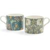 imageSpode Morris ampamp Co 12oz Mugs Set of 2 Daffodil ampamp Willow Bough  Microwave ampamp Dishwasher Safe Elegant Porcelain Drinkware for Coffee Bar or Giftable Home Kitchen Mug Set Ideal for Coffee ampamp TeaSeaweed  Pimpernel