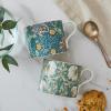 imageSpode Morris ampamp Co 12oz Mugs Set of 2 Daffodil ampamp Willow Bough  Microwave ampamp Dishwasher Safe Elegant Porcelain Drinkware for Coffee Bar or Giftable Home Kitchen Mug Set Ideal for Coffee ampamp TeaSeaweed  Pimpernel