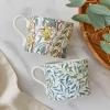 imageSpode Morris ampamp Co 12oz Mugs Set of 2 Daffodil ampamp Willow Bough  Microwave ampamp Dishwasher Safe Elegant Porcelain Drinkware for Coffee Bar or Giftable Home Kitchen Mug Set Ideal for Coffee ampamp TeaDaffodil  Willow Bough