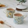 imageSpode Morris ampamp Co 12oz Mugs Set of 2 Daffodil ampamp Willow Bough  Microwave ampamp Dishwasher Safe Elegant Porcelain Drinkware for Coffee Bar or Giftable Home Kitchen Mug Set Ideal for Coffee ampamp TeaDaffodil  Willow Bough
