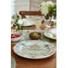 imageSpode Morris ampamp Co Strawberry Thief Serving Platter  12 Inch Earthenware Tableware with Scalloped Edge Ideal for Canaps Desserts Layered Dinnerware Settings  Formal Dining for AfternoonHigh Tea