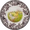 imageSpode Woodland Ascot Cereal Bowl Yellow Labrador Retriever 8  Perfect for Oatmeal Salads and Desserts  Made in England from Fine Earthenware  Microwave and Dishwasher SafeYellow Labrador
