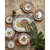 imageSpode Woodland Luncheon Plate 9quot Turkey Design Thanksgiving Tableware  Fine Earthenware Dishwasher ampamp Microwave Safe Classic Floral Pattern Holiday Gift for Family ampamp FriendsTurkey