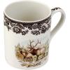 imageSpode Woodland Mug Elk 16 Oz  Coffee Mug with Handle for Hot Beverages  Ideal for Tea Hot Chocolate and Other Hot Drinks  Made from Fine PorcelainElk