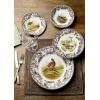 imageSpode Woodland Salad Plate 8quot Turkey Design Thanksgiving Tableware  Fine Earthenware Dishwasher ampamp Microwave Safe Classic Floral Pattern Holiday Gift for Family ampamp FriendsPheasant