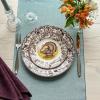 imageSpode Woodland Salad Plate 8quot Turkey Design Thanksgiving Tableware  Fine Earthenware Dishwasher ampamp Microwave Safe Classic Floral Pattern Holiday Gift for Family ampamp FriendsTurkey