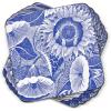 imagePimpernel Blue Room Sunflower Coasters  Set of 6 Square Cork Backed Drink Coasters with Botanical Motif  Heat ampamp Stain Resistant Surface Protectors for Blue Table Decor or Floral Inspired Settings1 H x 4 L x 4 W