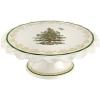 imageSpode Christmas Tree Gold Cake Stand  11quot Holiday Cake Plate for Cupcakes Cookies and Desserts  Porcelain Serving Dish with 22K Gold Accents Dishwasher Safe Christmas Tableware